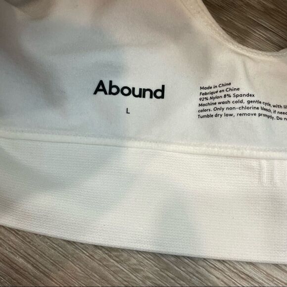 Abound Sport Bra Summer Strappy Sports Bra Bralette, - Picture 2 of 2